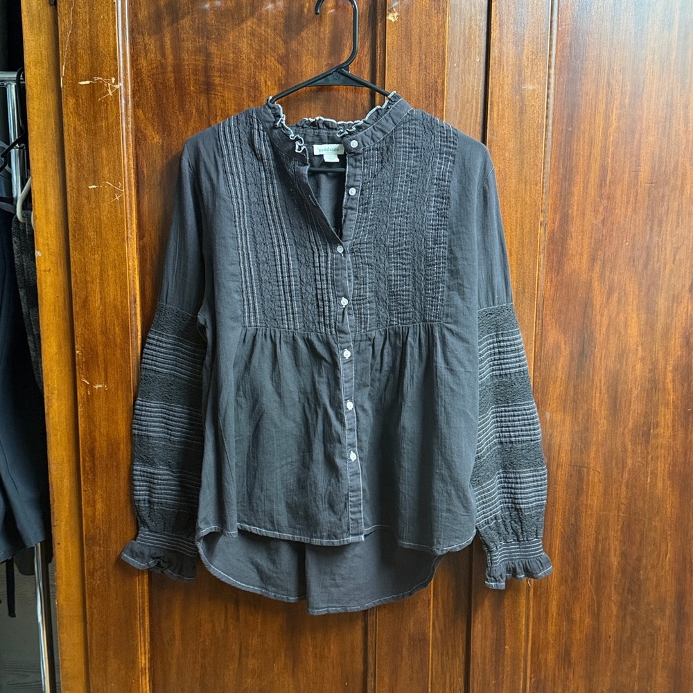 Sundance Charcoal Blouse